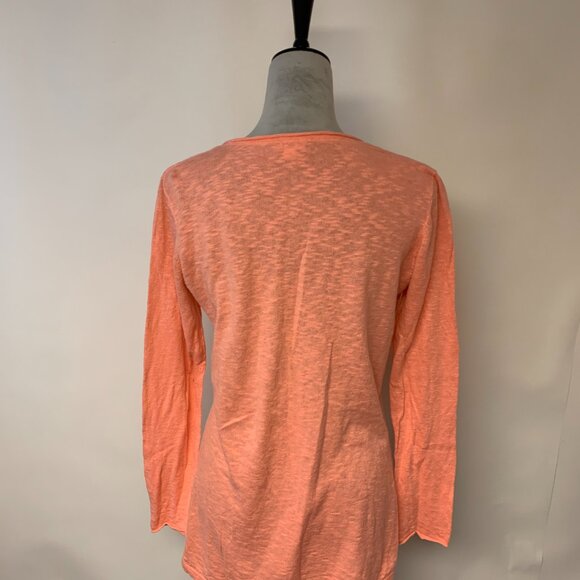 Purejill Top Tunic Linen Blend Basic Minimalist Causal Lounge wear Womens SZ S - Picture 2 of 10